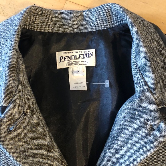 Vintage Pendleton 100% wool Jacket S 4/6 mod ska - Picture 14 of 15